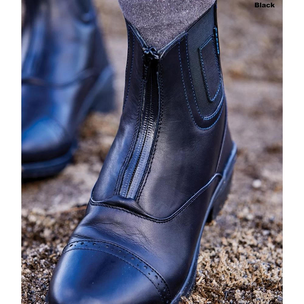Dublin Evolution Waterproof Zip Front Paddock Boots (Black) - Image 5