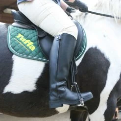 Tuffa Broadland Plus Size Long Leather Riding Boots (Black) -Sports - Equestrian Riding f0111 tuffa broadland boots black live pad 1000x1000