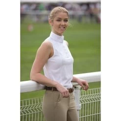 Shires Aubrion Ladies Sleeveless Stock Shirt *Special Offer*