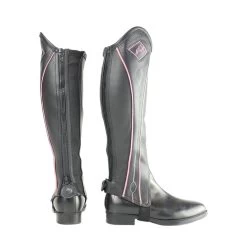 Hy Equestrian Two Tone Leather Gaiters