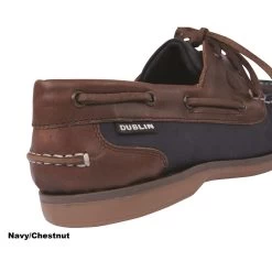 Dublin Broadfield Arena Shoes (Navy/Chestnut) -Sports - Equestrian Riding f78e8 1000015030 detail pad 1000x1000