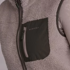 Shires Aubrion Clement Fleece Gilet (Taupe) -Sports - Equestrian Riding fa1ee 8988 taupe 5.jpg pad 1000x1000