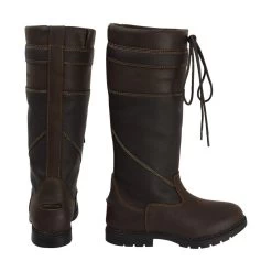 Hy Signature Adults Waterproof Country Boot (Brown)
